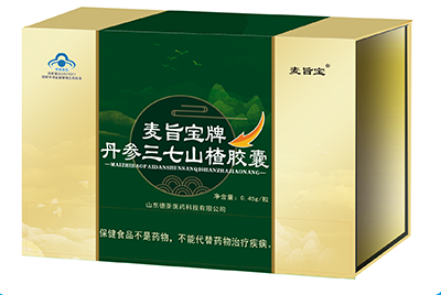 麦旨宝牌丹参三七山楂胶囊